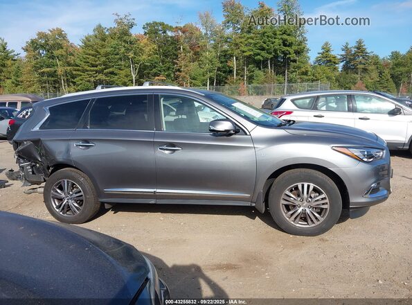 5N1DL0MM2LC505283 2020 INFINITI QX60 Gray Панорамний вид салону 360°