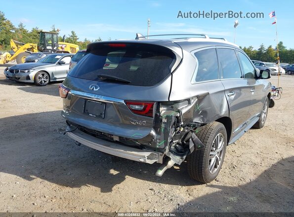 5N1DL0MM2LC505283 2020 INFINITI QX60 Gray Задня права чверть