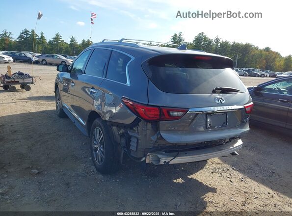 5N1DL0MM2LC505283 2020 INFINITI QX60 Gray Задня ліва чверть