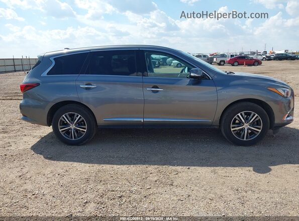 5N1DL0MM4LC515832 2020 INFINITI QX60 Gray Вид задньої частини салону