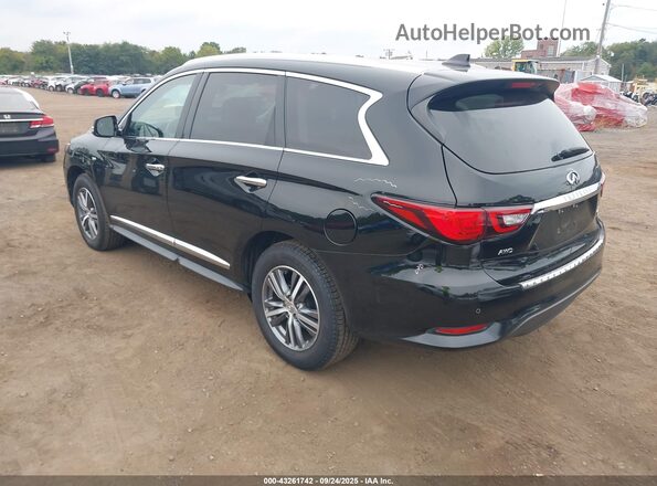 5N1DL0MM5LC523549 2020 INFINITI QX60 Black Rear left
