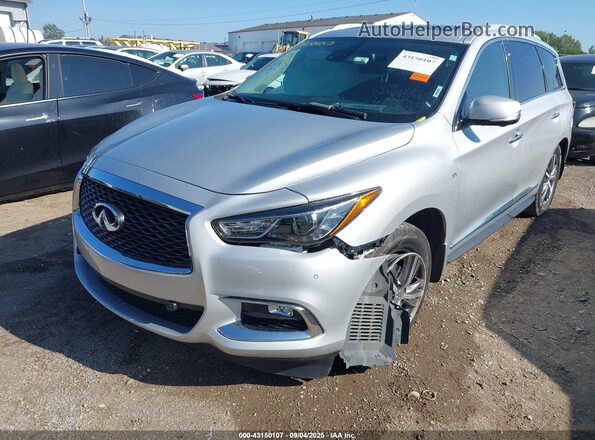 5N1DL0MM6LC512964 2020 INFINITI QX60 Silver Передня ліва чверть