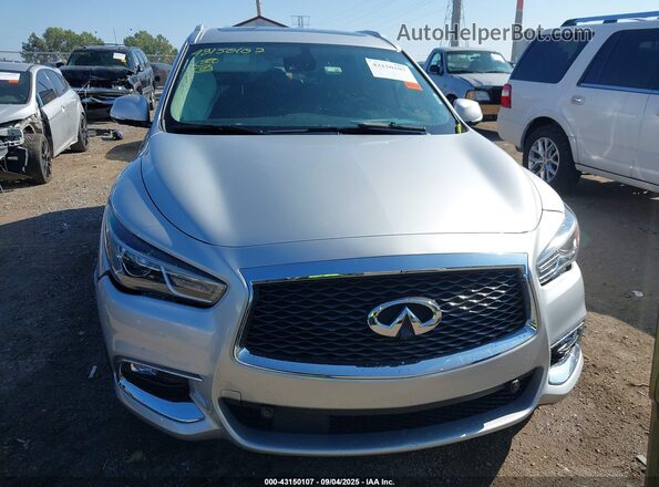5N1DL0MM6LC512964 2020 INFINITI QX60 Silver Вид щитка приладів