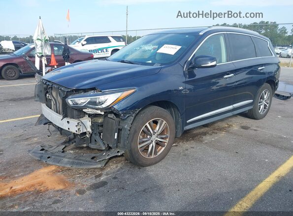5N1DL0MM7LC513489 2020 INFINITI QX60 Blue Front left