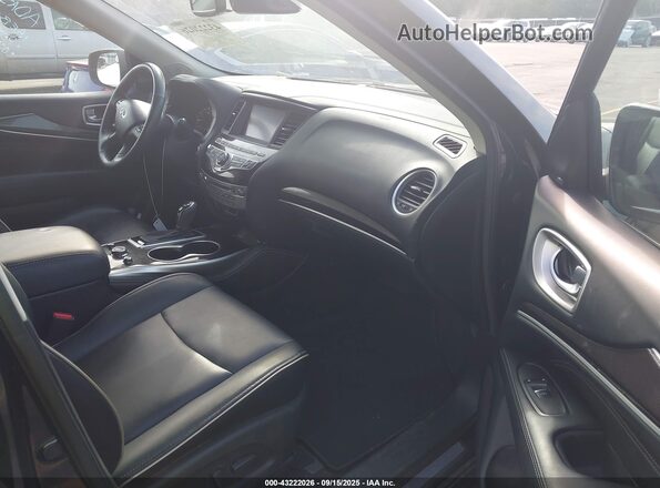 5N1DL0MM7LC513489 2020 INFINITI QX60 Blue Front interior view