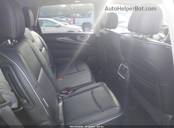 5N1DL0MM7LC513489 2020 INFINITI QX60 Blue VIN sticker view