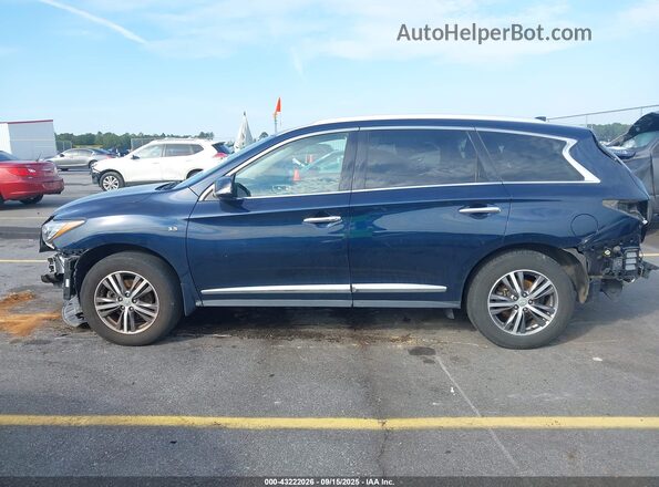 5N1DL0MM7LC513489 2020 INFINITI QX60 Blue 360 interior view
