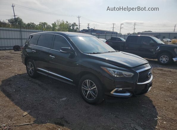 5N1DL0MM7LC523214 2020 INFINITI QX60 Black Передня права чверть
