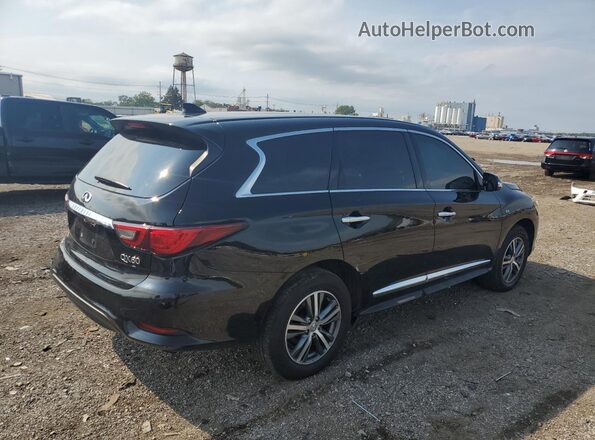 5N1DL0MM7LC523214 2020 INFINITI QX60 Black Задня права чверть