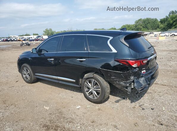 5N1DL0MM7LC523214 2020 INFINITI QX60 Black Задня ліва чверть