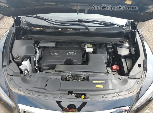 5N1DL0MM7LC523214 2020 INFINITI QX60 Black Вид підкапотного простору