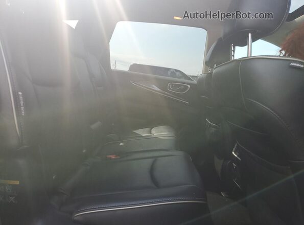 5N1DL0MM7LC523214 2020 INFINITI QX60 Black Вид задньої частини салону