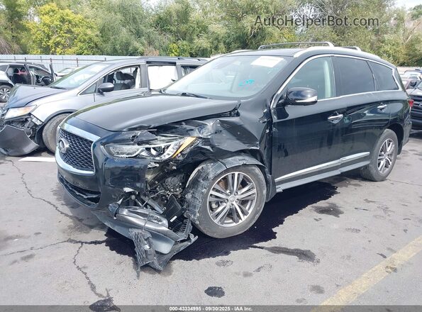 5N1DL0MM8LC521875 2020 INFINITI QX60 Black Przód lewy