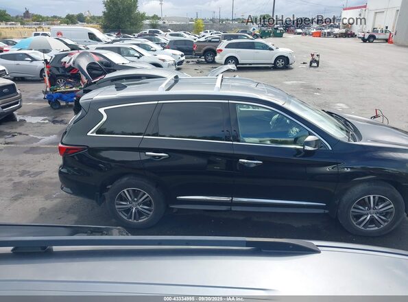 5N1DL0MM8LC521875 2020 INFINITI QX60 Black Widok wnętrza z tyłu