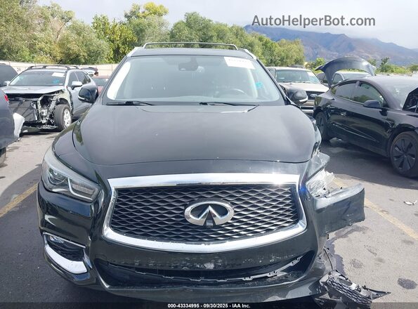 5N1DL0MM8LC521875 2020 INFINITI QX60 Black Widok zestawu wskaźników