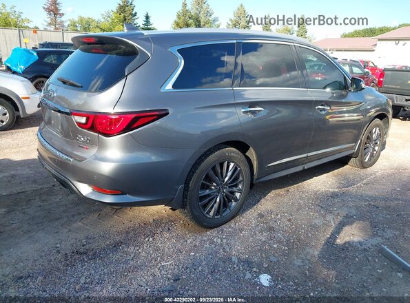 5N1DL0MM8LC528485 2020 INFINITI QX60 Gray Tył prawy