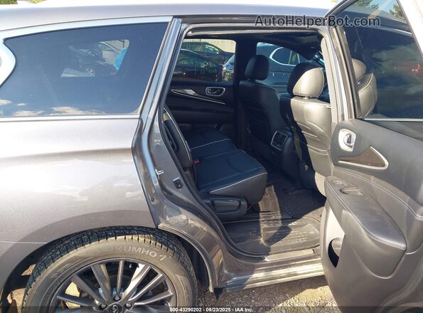 5N1DL0MM8LC528485 2020 INFINITI QX60 Gray Widok naklejki z numerem VIN