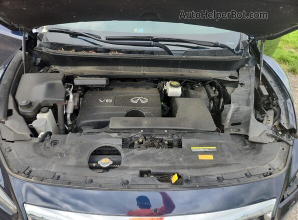 5N1DL0MM9JC508081 2018 INFINITI QX60 Синий 