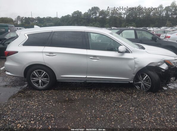 5N1DL0MM9LC528771 2020 INFINITI QX60 Silver Rear interior view