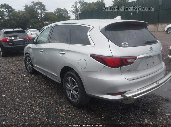 5N1DL0MM9LC528771 2020 INFINITI QX60 Silver Rear left