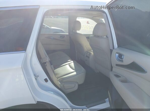5N1DL0MN1LC500746 2020 INFINITI QX60 White VIN კოდის სტიკერის ხედი
