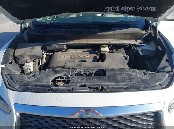 5N1DL0MN1LC500746 2020 INFINITI QX60 White უკანა ხედი