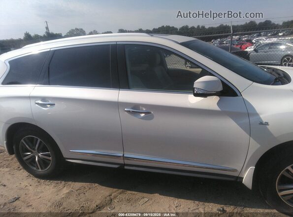 5N1DL0MN2LC541581 2020 INFINITI QX60 White Սալոնի հետևի տեսք