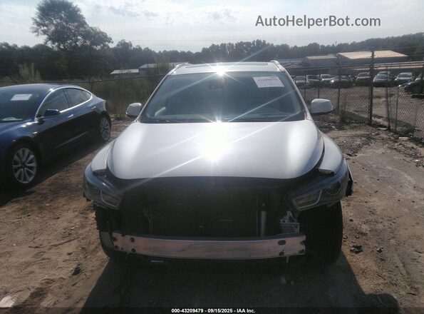 5N1DL0MN2LC541581 2020 INFINITI QX60 White Սարքավորումների վահանակի տեսք