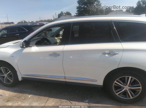 5N1DL0MN2LC541581 2020 INFINITI QX60 White Սալոնի 360 աստիճան տեսք