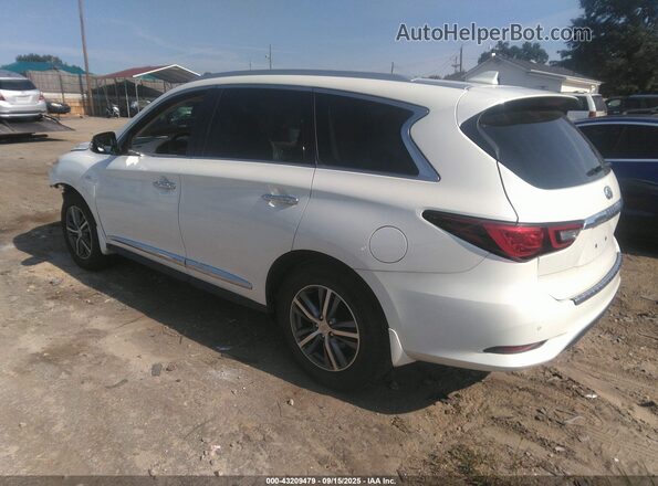 5N1DL0MN2LC541581 2020 INFINITI QX60 White Հետևի ձախ