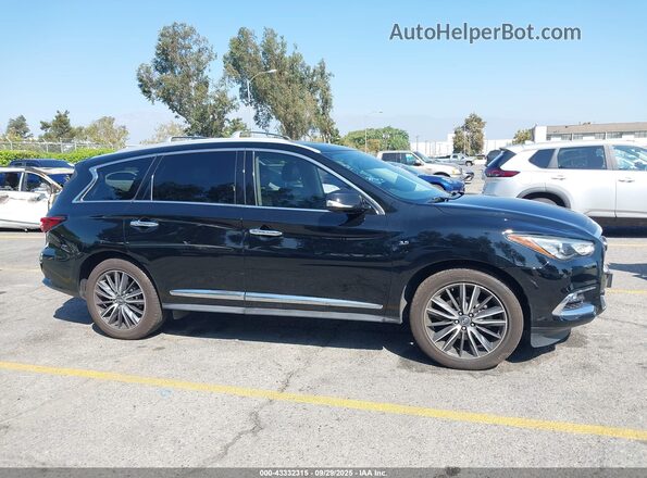5N1DL0MN4LC505102 2020 INFINITI QX60 Black Սալոնի հետևի տեսք