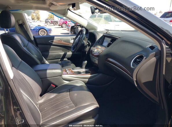 5N1DL0MN4LC505102 2020 INFINITI QX60 Black Սալոնի դիմացի տեսք