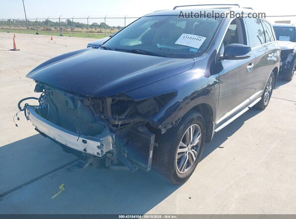 5N1DL0MN4LC510185 2020 INFINITI QX60 Blue Դիմացի տեսք