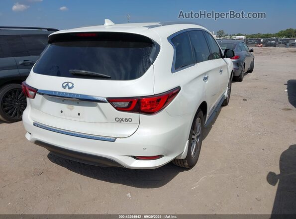 5N1DL0MN4LC511563 2020 INFINITI QX60 White Trasero derecho