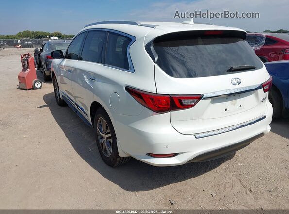 5N1DL0MN4LC511563 2020 INFINITI QX60 White Trasero izquierdo