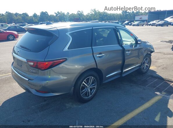 5N1DL0MN6LC537548 2020 INFINITI QX60 Gray უკანა მარჯვენა