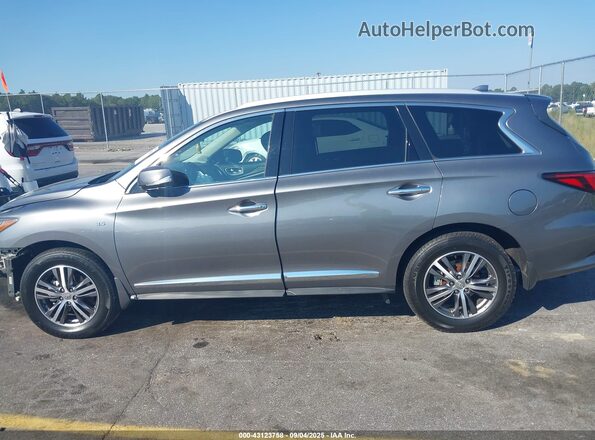 5N1DL0MN6LC537548 2020 INFINITI QX60 Gray უკანა სალონის ხედი