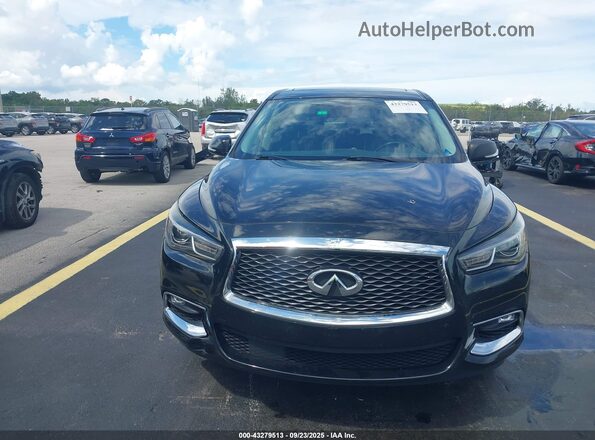 5N1DL0MN8LC533646 2020 INFINITI QX60 Black Դիմացի տեսք