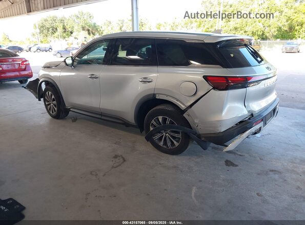 5N1DL1ER1PC345192 2023 INFINITI QX60 Silver Tył lewy