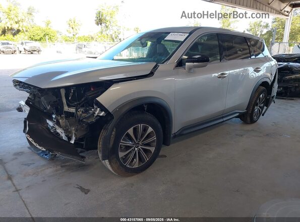5N1DL1ER1PC345192 2023 INFINITI QX60 Silver Przód lewy
