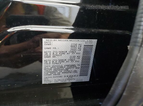 5N1DL1ER3RC344662 2024 INFINITI QX60 Black 