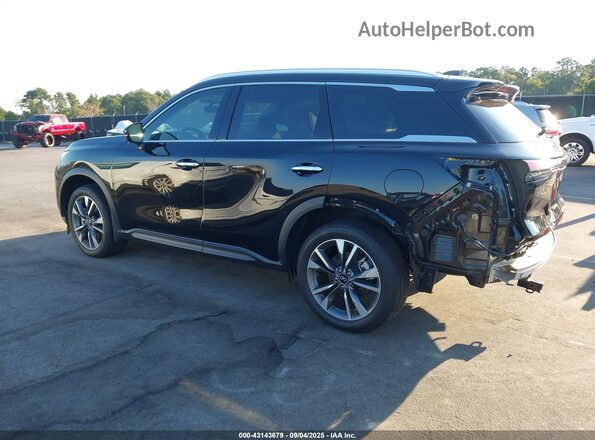 5N1DL1FRXPC369960 2023 INFINITI QX60 Black Задня ліва чверть