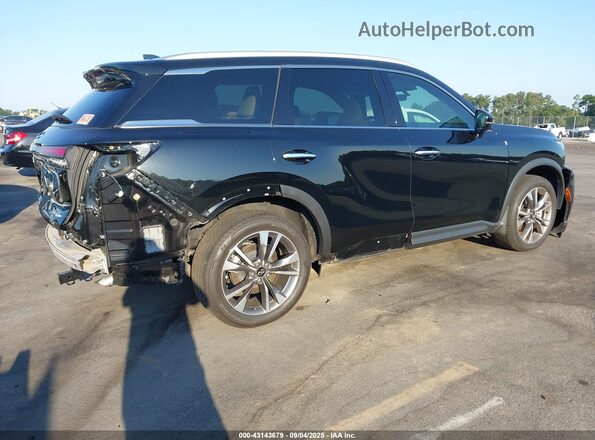 5N1DL1FRXPC369960 2023 INFINITI QX60 Black Задня права чверть