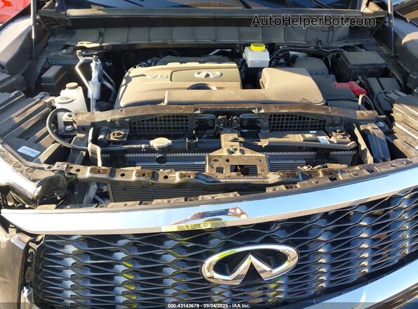 5N1DL1FRXPC369960 2023 INFINITI QX60 Black Вид ззаду