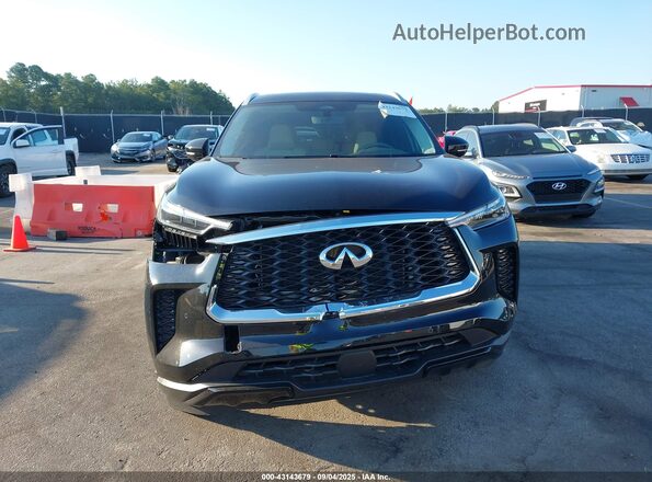 5N1DL1FRXPC369960 2023 INFINITI QX60 Black Вид задньої частини салону
