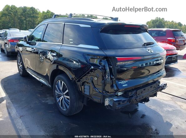 5N1DL1HU6PC352171 2023 INFINITI QX60 Black Задня ліва чверть