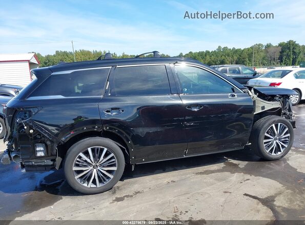 5N1DL1HU6PC352171 2023 INFINITI QX60 Black Панорамний вид салону 360°