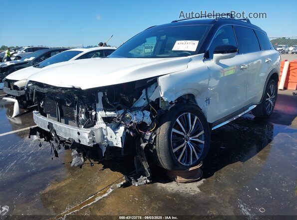 5N1DL1HU6RC353291 2024 INFINITI QX60 Белый Передняя левая четверть