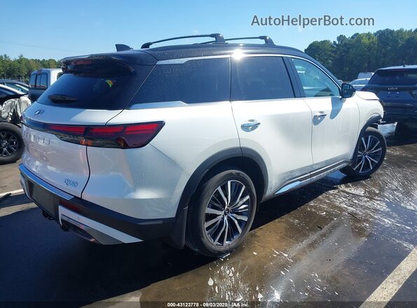 5N1DL1HU6RC353291 2024 INFINITI QX60 Белый Задняя правая четверть