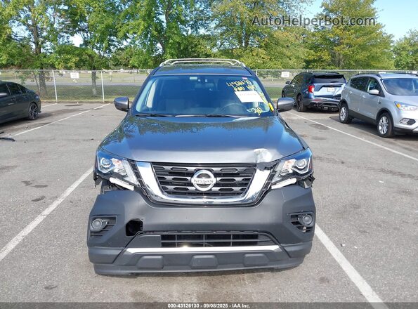 5N1DR2AMXLC633687 2020 NISSAN PATHFINDER Gray წინა ხედი